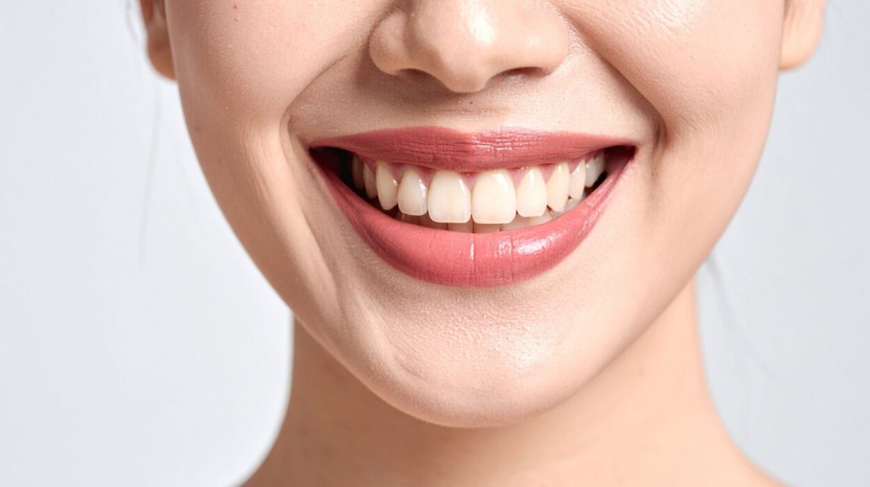 Diş fırçalama ve diş ipi kullanımı gibi günlük ağız bakım alışkanlıklarını gösteren ağız hijyeni görseli